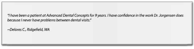 Vancouver real dental patient testimonials, Jack Jorgensen DMD , Vancouver dentist