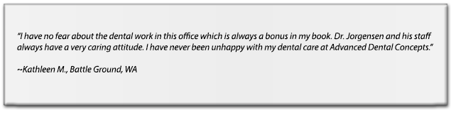 Vancouver real dental patient testimonials, Jack Jorgensen DMD , Vancouver dentist