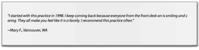Vancouver real dental patient testimonials, Jack Jorgensen DMD , Vancouver dentist